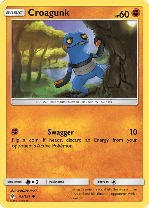 Croagunk [SM - Forbidden Light] 