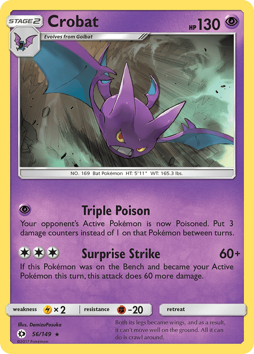 Crobat [SM Base Set] 