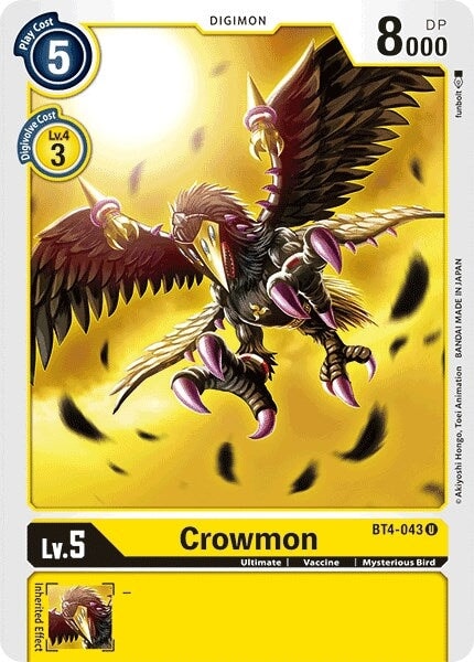 Crowmon (BT4-043 U) 