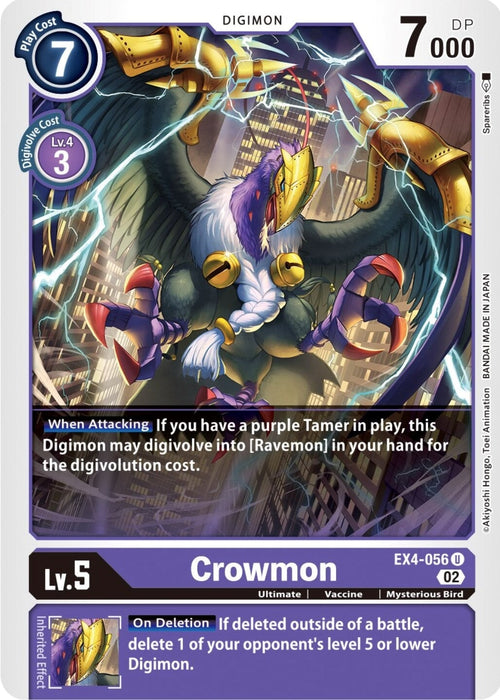 Crowmon (EX4-056 U) 