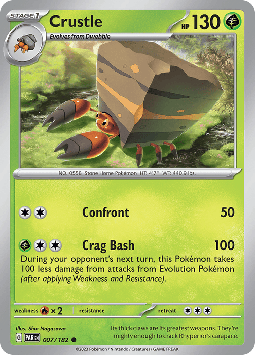 Crustle (007/182) [Scarlet & Violet: Paradox Rift] 