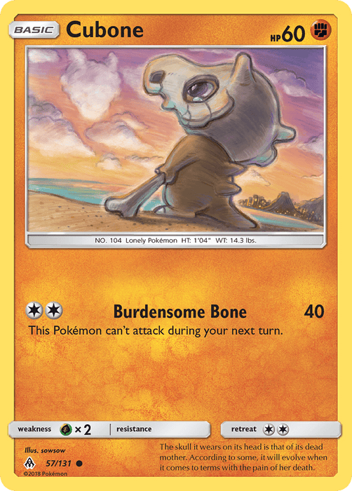 Cubone [SM - Forbidden Light] 