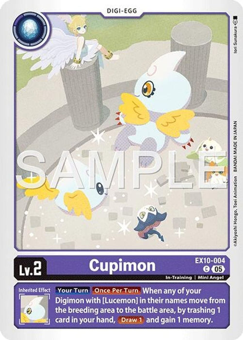Cupimon (#EX10-004 C) (Sinister Order) Near Mint 