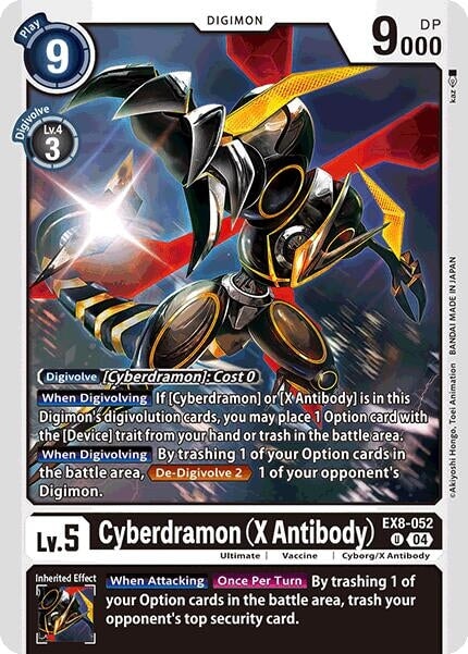 Cyberdramon (X Antibody) (EX8-052 U) 