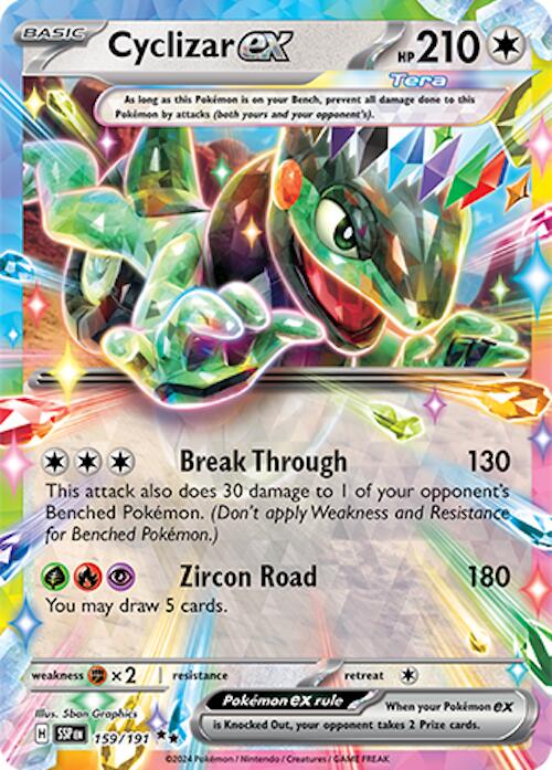 Cyclizar ex (159/191) [Scarlet & Violet: Surging Sparks] 