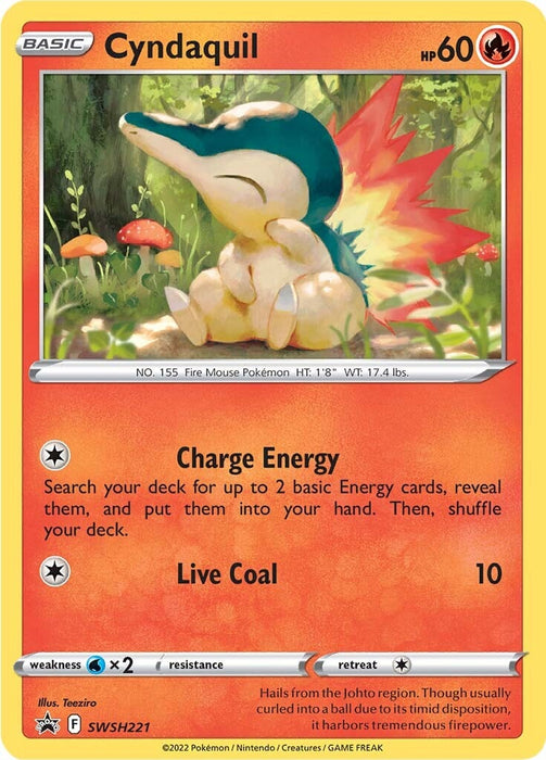 Cyndaquil (SWSH221) [Sword & Shield: Black Star Promos] 