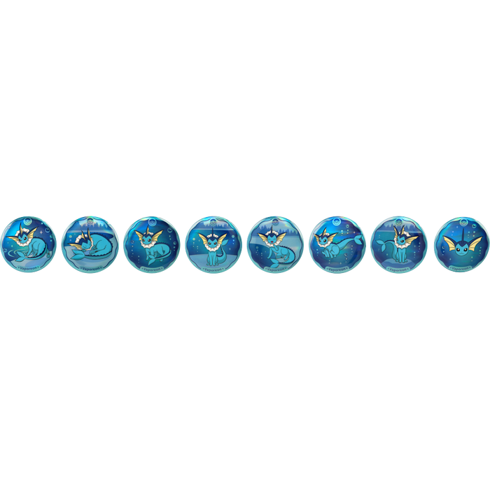 Pokemon Shanghai - Eevee Evolutions Button Badge Collection