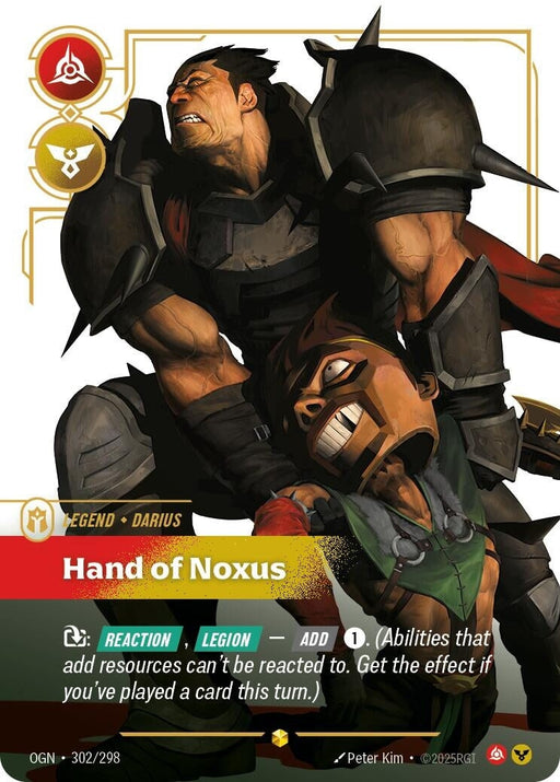 Darius - Hand of Noxus (Showcase) (302/298) 