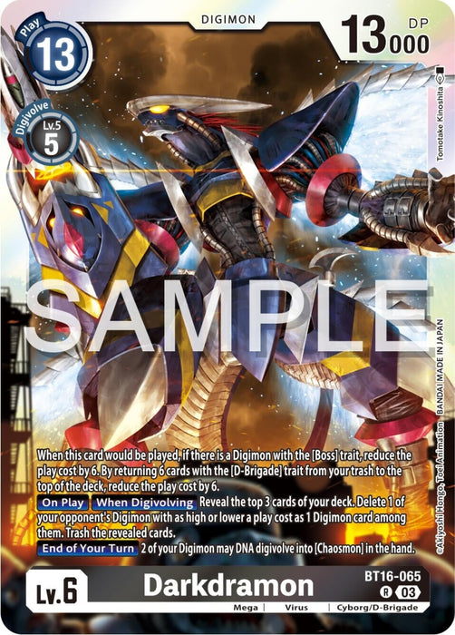 Darkdramon (BT16-065 R) 