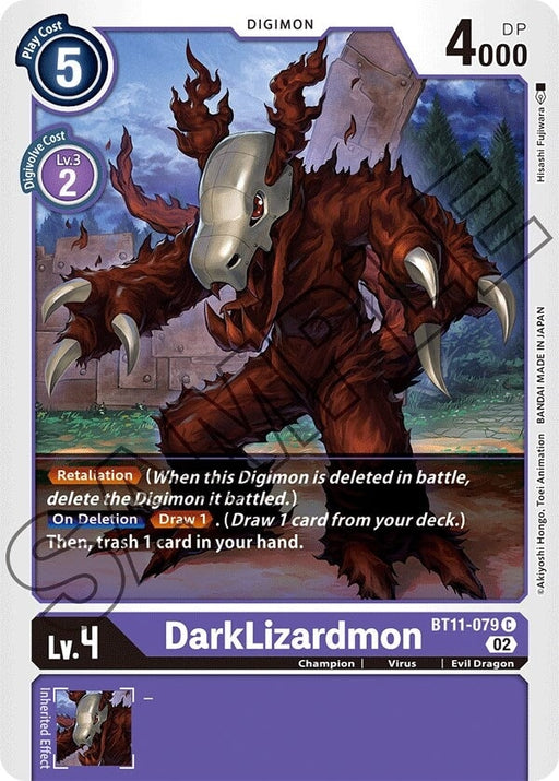 DarkLizardmon (BT11-079 C) 