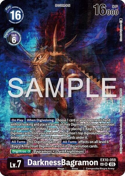 DarknessBagramon (SP) (EX10-059 SR) 