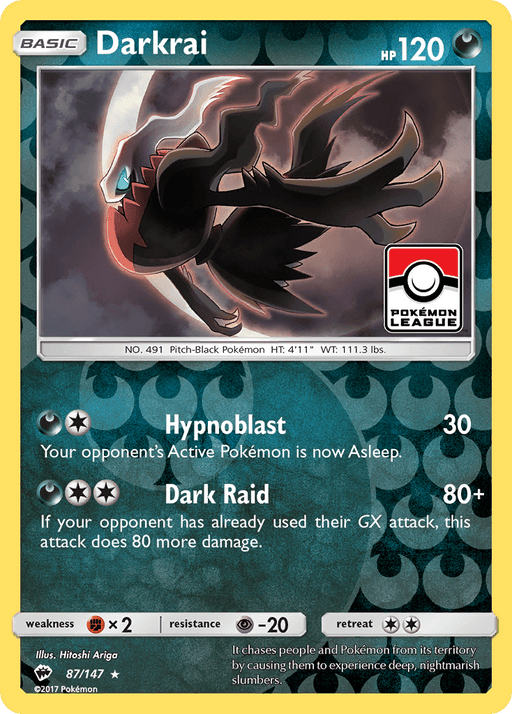 Darkrai [SM - Burning Shadows] 