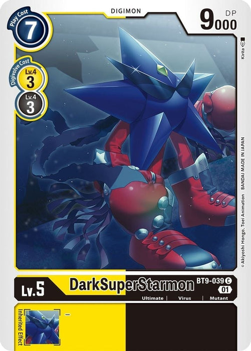 DarkSuperStarmon (#BT9-039 C) (X Record) Near Mint 
