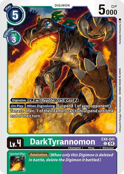 DarkTyrannomon (EX8-041 C) 