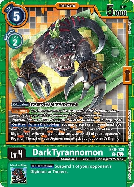 DarkTyrannomon (EX9-039 C) 