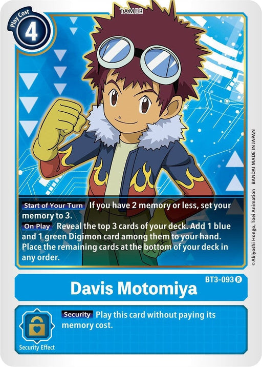 Davis Motomiya (BT3-093 R) 