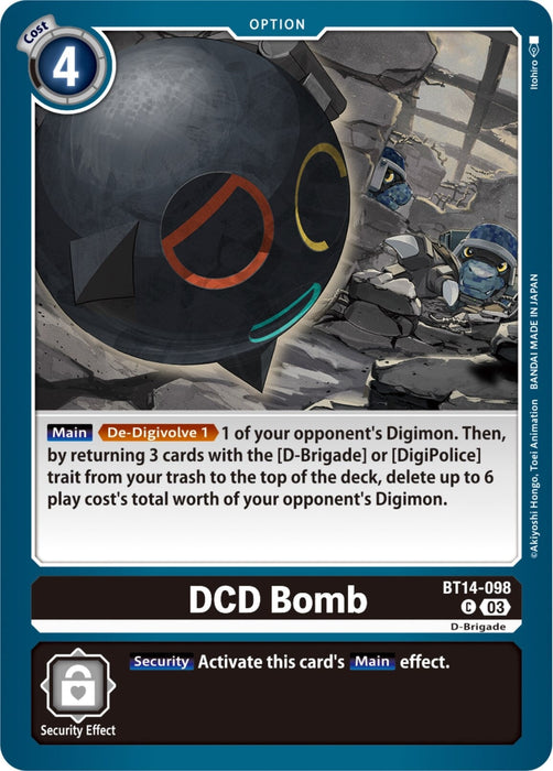DCD Bomb (BT14-098 C) 