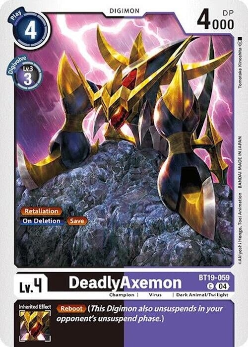 DeadlyAxemon (BT19-059 C) 