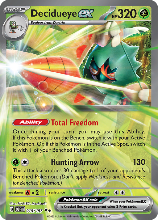 Decidueye (015/197) [Scarlet & Violet: Obsidian Flames] 