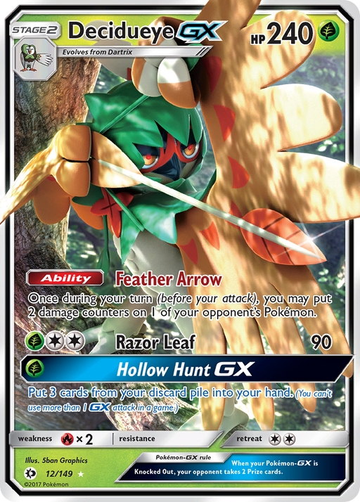 Decidueye GX [SM Base Set] 