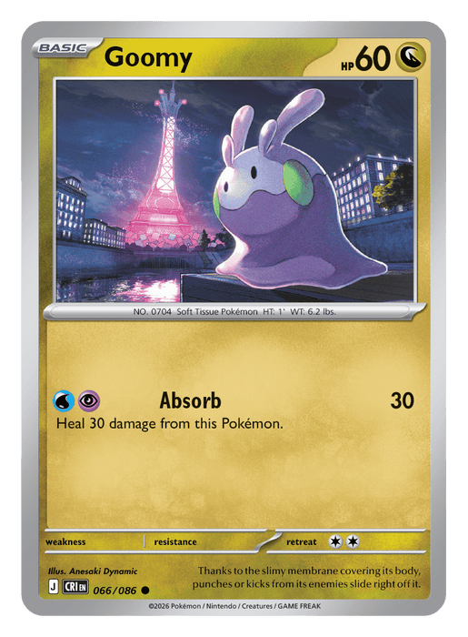 Image for Goomy (066/086) [Mega Evolution: Chaos Rising] - Pokemon
