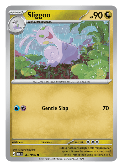 Image for Sliggoo (067/086) [Mega Evolution: Chaos Rising] - Pokemon