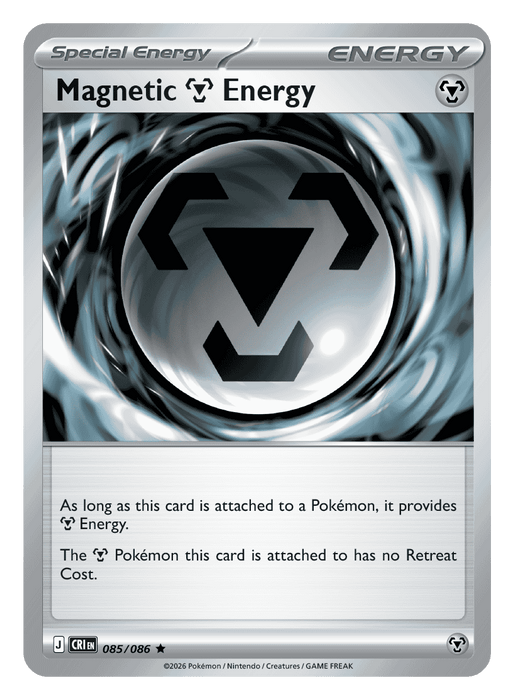Image for Magnetic Metal Energy (085/086) [Mega Evolution: Chaos Rising] - Pokemon