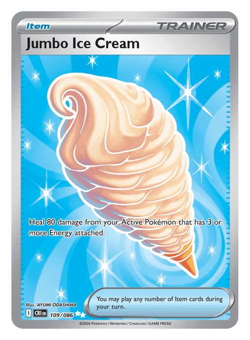 Image for Jumbo Ice Cream (109/086) [Mega Evolution: Chaos Rising] - Pokemon
