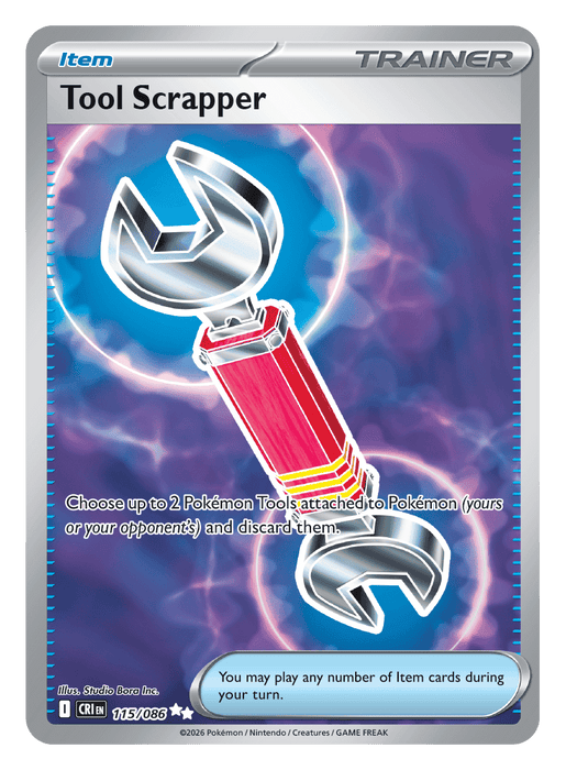 Image for Tool Scrapper (115/086) [Mega Evolution: Chaos Rising] - Pokemon