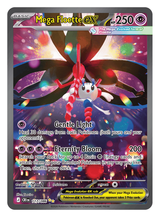 Image for Mega Floette ex (117/086) [Mega Evolution: Chaos Rising] - Pokemon