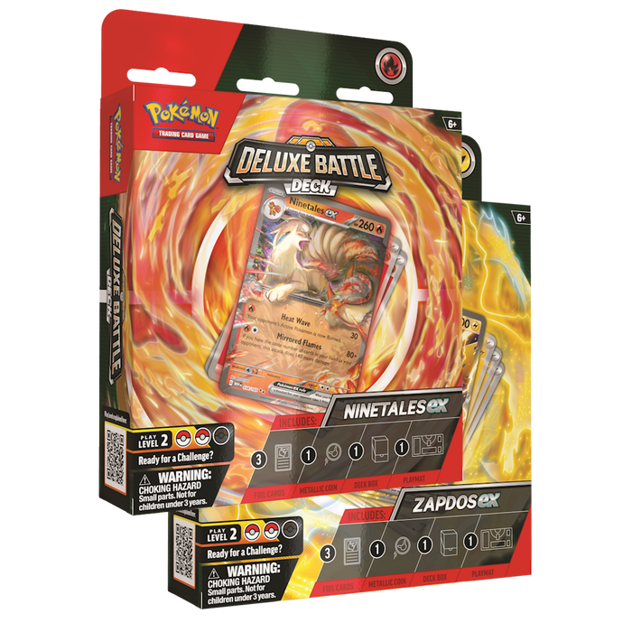 Deluxe Battle Deck - Ninetales ex / Zapdos ex