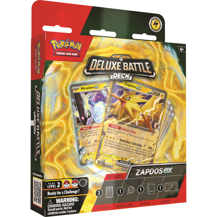 Deluxe Battle Deck - Ninetales ex / Zapdos exZapdos ex 