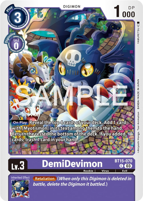DemiDevimon (BT15-070 C) 