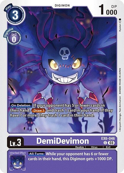 DemiDevimon (#EX6-046 C) (Infernal Ascension) Near Mint 