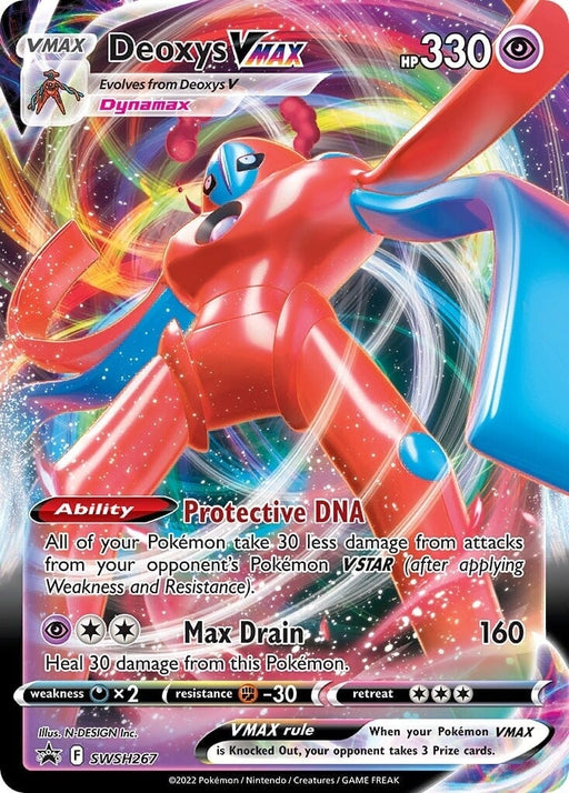 Deoxys VMAX (SWSH267) [Sword & Shield: Black Star Promos] 