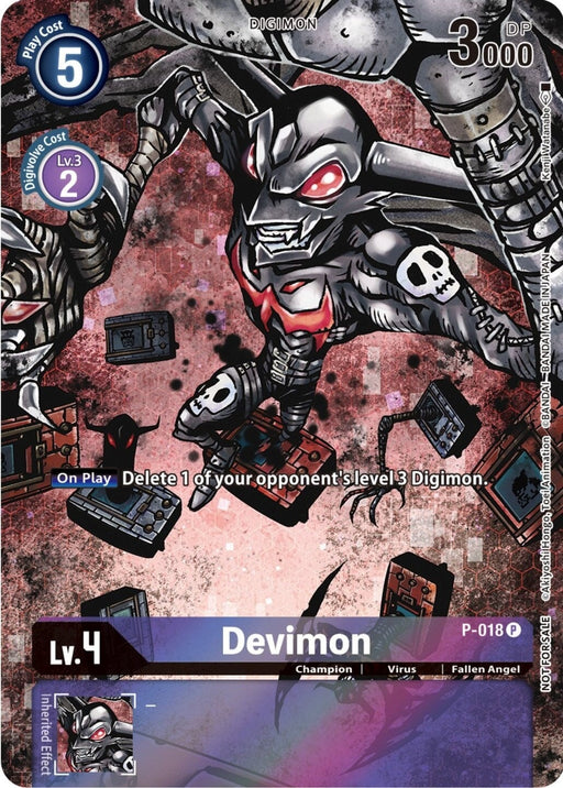 Devimon - P-018 (25th Special Memorial Pack) (P-018 P) 