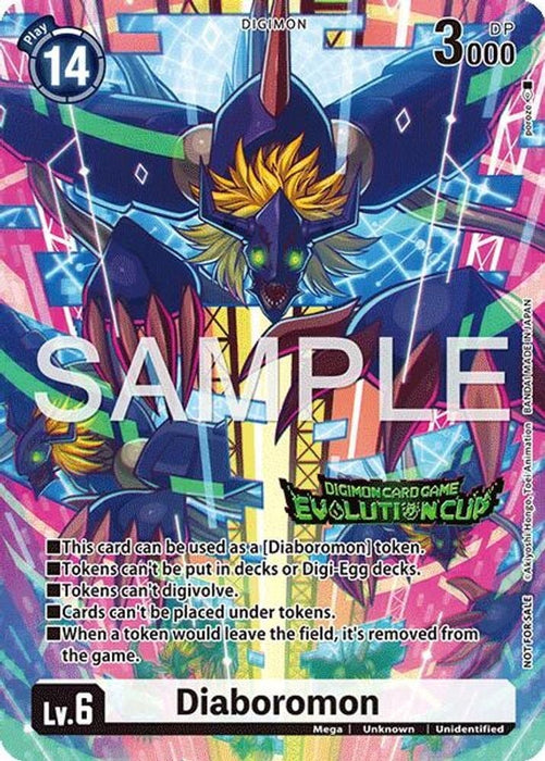 Diaboromon Token (Evolution Cup 2025 Vol. 2) () (Digimon Promotion Cards) Near Mint Foil 