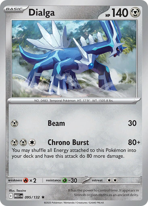 Dialga (095/132) [Mega Evolution: Base Set] 