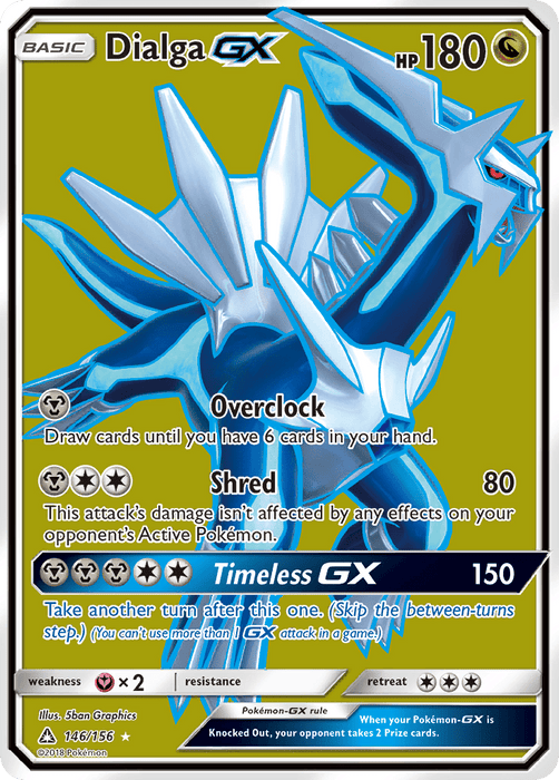 Dialga GX (Full Art) [SM - Ultra Prism] 