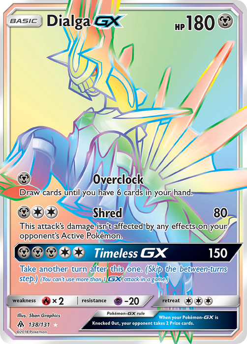 Dialga GX (Secret) [SM - Forbidden Light] 