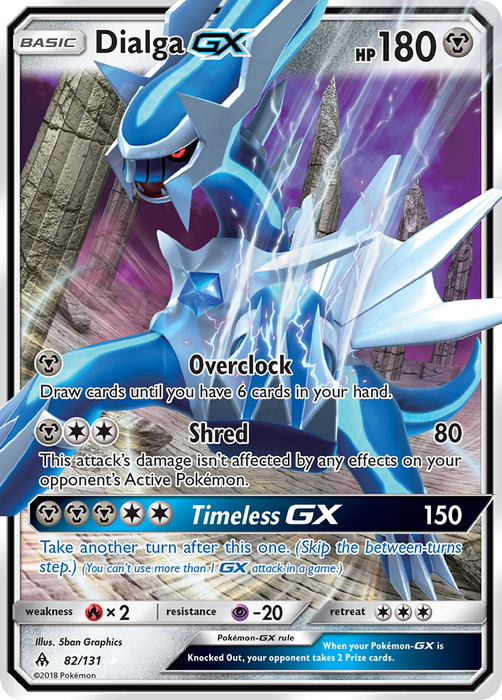 Dialga GX [SM - Forbidden Light] 