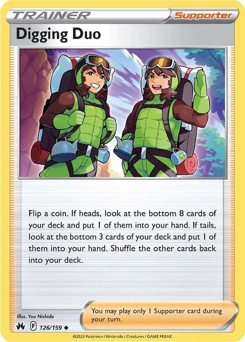Digging Duo (126/159) [Crown Zenith] 