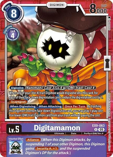 Digitamamon (EX9-063 R) 