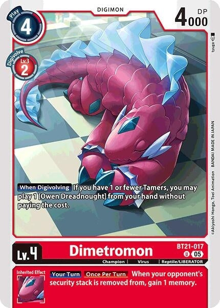 Dimetromon (BT21-017 U) 