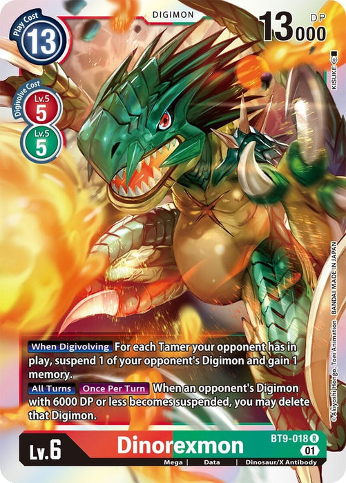 Dinorexmon (BT9-018 R) 