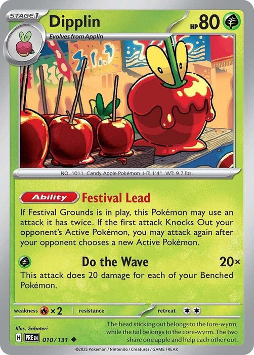 Dipplin (010/131) [Scarlet & Violet: Prismatic Evolutions] 