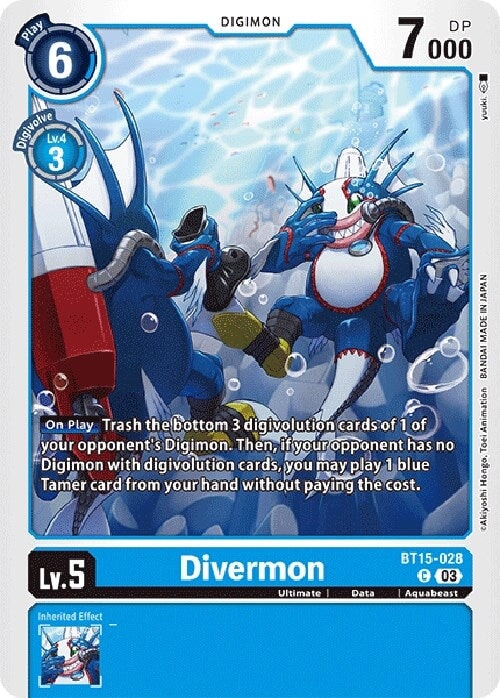 Divermon (BT15-028 C) 