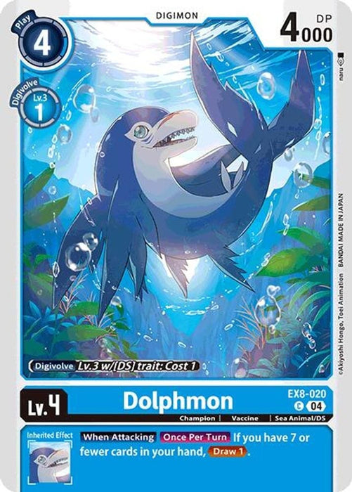 Dolphmon (#EX8-020 C) (Chain of Liberation) Near Mint 