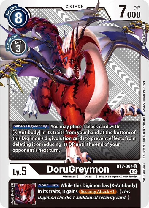 DoruGreymon (Winner Pack Xros Encounter) (BT7-064 U) 