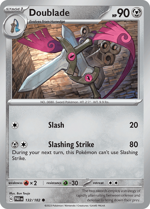 Doublade (132/182) [Scarlet & Violet: Paradox Rift] 